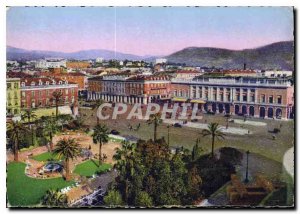 Postcard Modern Nice Place Massena and the Municipal Casino Gardens