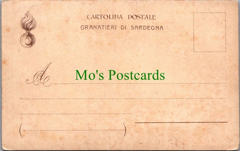 Italian Military Postcard - Italy, Army, Granatieri Di Sardegna Ref.RS31943