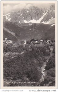 Austria Innsbruck Hungerburgbahn mit Nordkette 1957 Photo