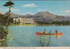 Canada Postcard - Chateau Lake Louise, Banff National Park, Alberta RR17267