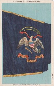 Washington DC Flag Of The U S Treasury Guards Lincoln Museum