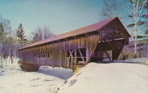 Albany Covered Bridge Over Swift River White Mountains New Hamshire