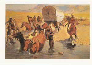 Western Scene Modern Spanish, West History Series Postcard. Size 15,5 x 10,5