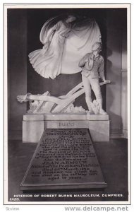 RP, Interior Of Rovert Burns Mausoleum, Dumfries, Scotland, UK, 1920-1940s