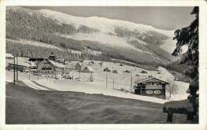 Czech Republic Špindlerův Mlýn Krkonoše Riesengebirge Sv Petr RPPC 06.87