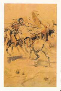 Western Scene Modern Spanish, West History Series Postcard. Size 15,5 x 10,5