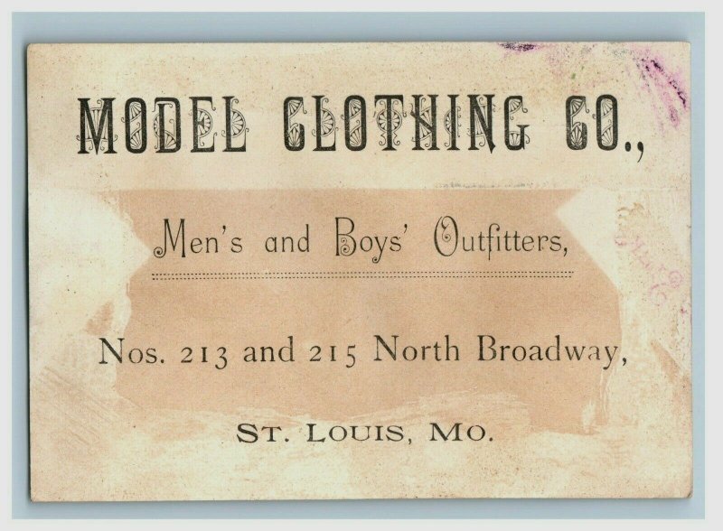 1880's-90's Model Clothing Co. Adorable Puppies Dogs Kittens Cats Lot Of 2 P192