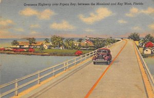 Overseas Highway Bridge at Pigeon Key Key West FL