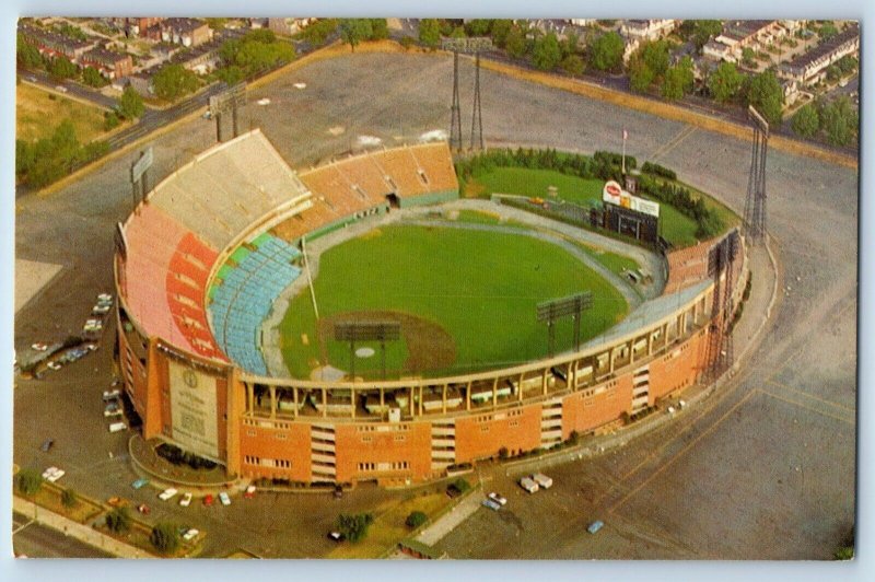 Baltimore Maryland Postcard Memorial Stadium Football League Colts c1960 Vintage