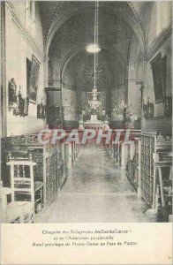 Postcard Old Chapel of the Sisters of coronations Hearts and Perpetual Adorat...