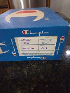 Vintage  Champion Sneaker Empty Box    11 x 8 x 4