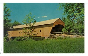 ME - Bridgton. Hemlock Covered Bridge