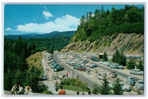 Newfound Gap Parking Area Great Smoky Mountains North Carolina NC Postcard