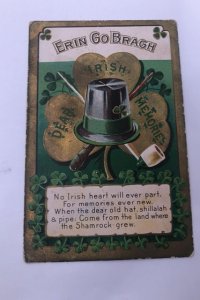 1910 St Patrick’s Day Dear Irish Memories Erin Go Bragh