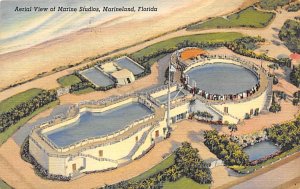 Aerial View of Marine Studios - Marineland, Florida FL  