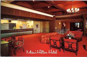 Postcard HOTEL SCENE Maui Hawaii HI AI9835