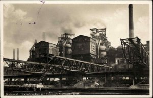 Dortmund Germany Hochofenanlage der Vereinigfe Stantwerke Blast Furnace RPPC PC