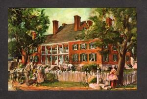 VA House Chancellorsville Battle, Fredericksburg Virginia Postcard Civil War PCi