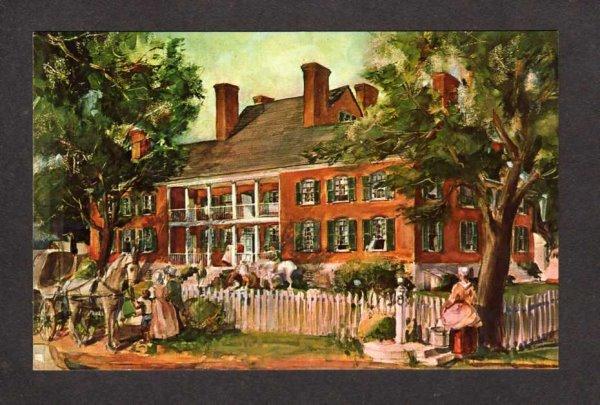 VA House Chancellorsville Battle, Fredericksburg Virginia Postcard Civil War PCi