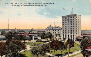 Bird's Eye View of the Plaza American National Bank Building Pensacola FL