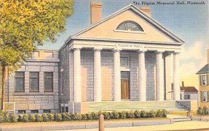 The Pilgrim Memorial Hall in Plymouth, Massachusetts