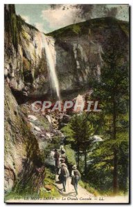 Old Postcard Le Mont Dore La Grande Cascade