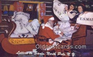 North Pole New York, USA Santa Claus Chirstmas Carte, Postal Postal Unused 