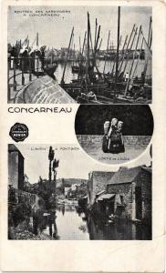 CPA CONCARNEAU - Rentrée des Sardiniers a CONCARNEAU - Sortie de (206364)