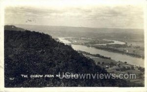 Real Photo The Oxbow - Mt Holyoke, Massachusetts MA  