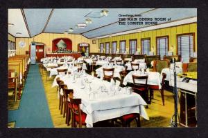 MA Lobster House Restaurant CHARLESTOWN MASS Massachusetts Postcard