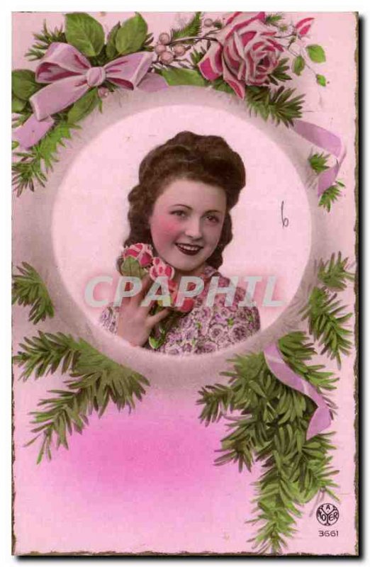 Postcard Good Old Happy Feast of St Catherine Female