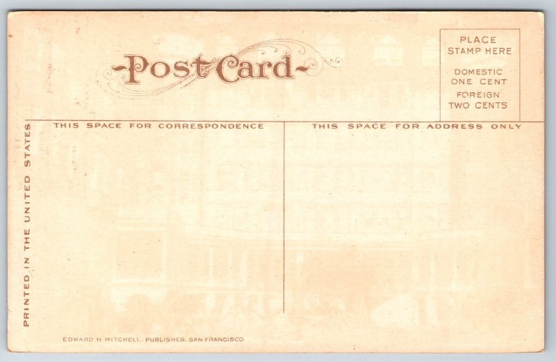 Portland Oregon~Court Hotel~c1910 Postcard