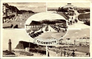 Lighthouse Teignmouth Multi View England 1953
