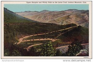 Colorado Lookout Mountain Upper Hairpins And Windy Point On the Lariat Trail