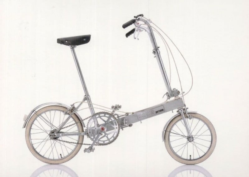 Bickerton Portable UK 1971 British Bicycle 70s Cycle Postcard