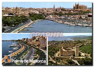 Modern Postcard Palma de Mallorca