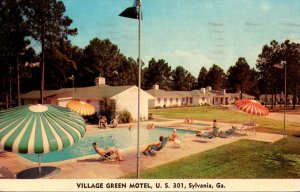 Georgia Sylvania Village Green Motel 1966