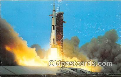 Space Postcard John F Kennedy Space Center, NASA Apollo 10 Saturn V