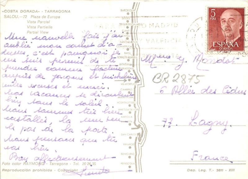 BR2875 Dorada Tarragona Plaza de Europe salo spain