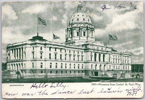 1906 Minnesota State Capitol Saint Paul Minnesota MN Antique Posted Postcard