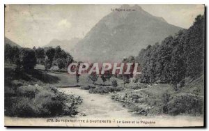 Old Postcard From Pierrefitte has Cauterets Gave and Peguere