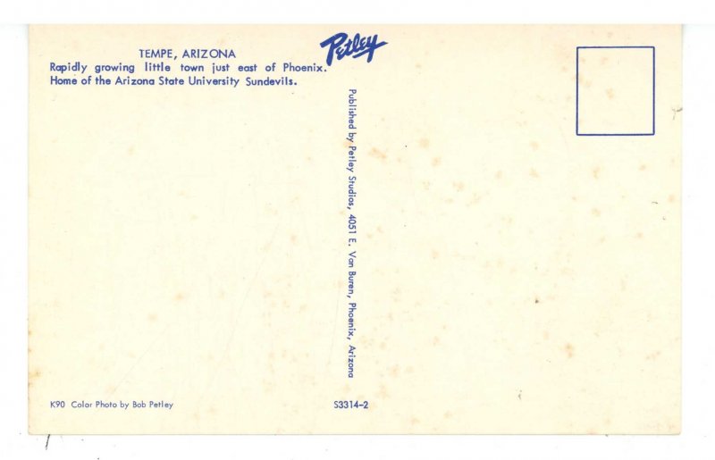 AZ - Tempe. The Main Street ca 1953