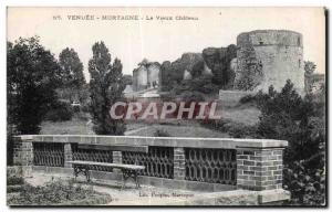 Postcard Old Vendee Mortagne Le Vieux Chateau