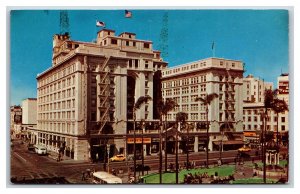 US Grant Hotel San Diego California CA UNP Chrome Postcard U12