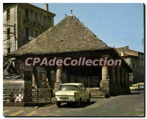 Postcard Modern Langogne Station Climate