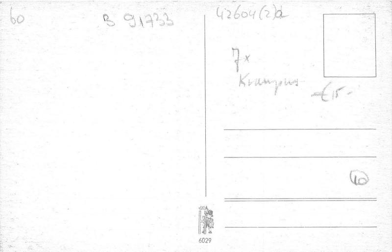 B91733 krampus the devil christmas germany