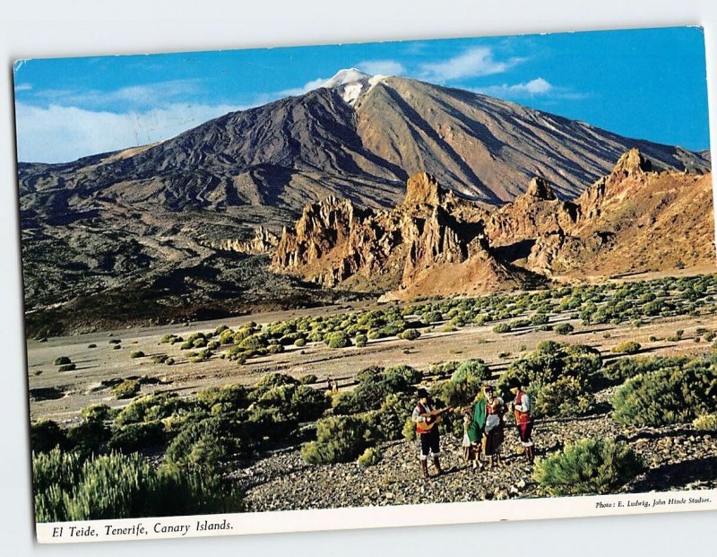 Postcard El Teide, Tenerife, Spain
