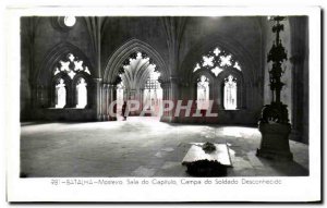 Postcard Old Batalha Mosteiro Sala Do Campo do Capitulo Saldado Desconnhecido