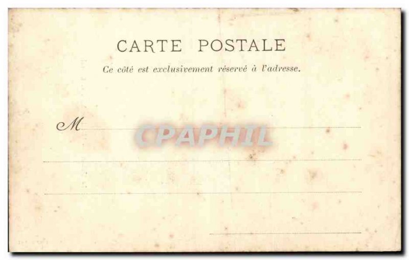 The cateau - City Hall and Belfry - Old Postcard