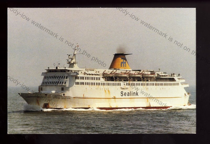 FE4639 - RMT Sealink Ferry - Stena Nautica - built 1974 - postcard 6x4